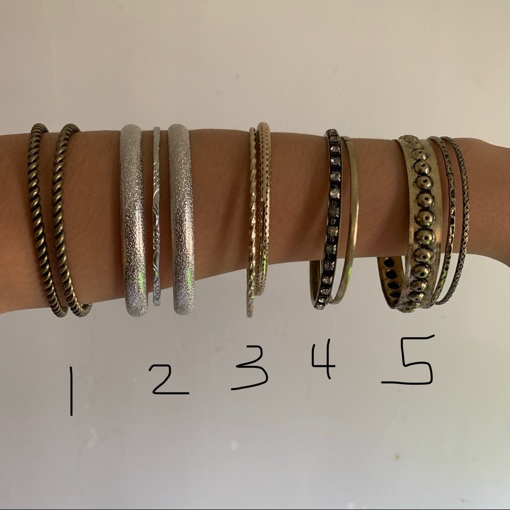Bangle Bracelets Bundle - image 1